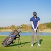Ultimate Men's Complete Golf Club Set Golf Club Package Set incl 460CC with Rain Hood Blue/Green - 2 of 4