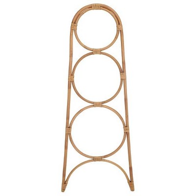 Mdesign Large 3-tier Standing Metal Bathroom Towel Holder Stand ...