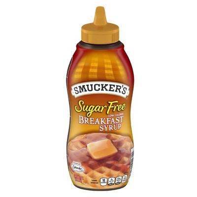 Smucker's Sugar Free Low Calorie Breakfast Syrup, 14.5 oz (Pack of 2)