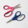 2ct Kids' Scissors Blunt Tip Pink/Blue - up&up™ - 3 of 3