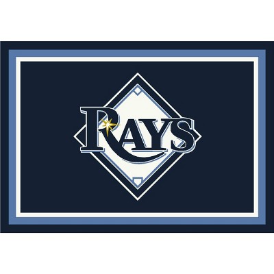MLB Tampa Bay Devil Rays 8"x11" Spirit Rug