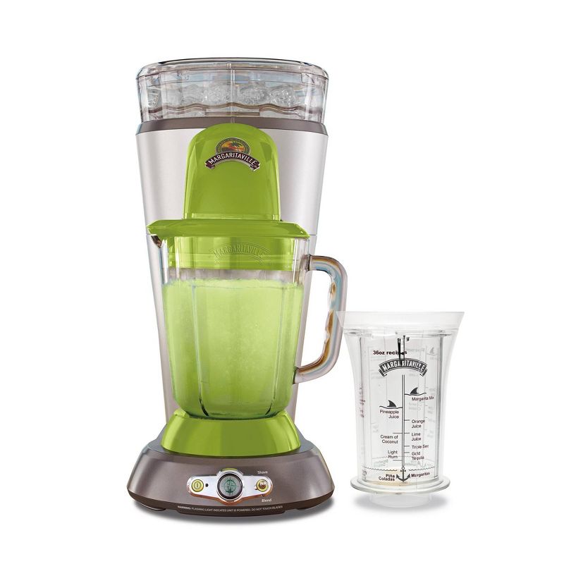 Margaritaville Bahamas Frozen Concoction Maker with No-Brainer Mixer and Easy Pour Jar - Silver, 1 of 6