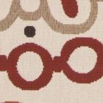 creme/red
