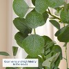 Garvee Artificial Eucalyptus Tree, Realistic Faux Plant with Round Leaves, Adjustable Branches, Home or Office - 4 of 4