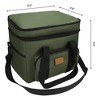 REGALWOVEN Reusable Waterproof Wipe Clean Freezable Lunch Bags 13.0 x 9.8 x 11.4 Inches - 2 of 4