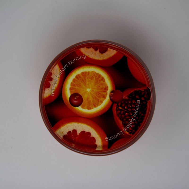 Glass Jar 2-Wick Berry Mandarin Candle - Room Essentials™, 3 of 5