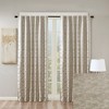 Cassius Jacquard Lined Total Blackout Rod Pocket/Back Tab Curtain Panel - 3 of 4