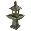Design Toscano Sacred Space Pagoda Illuminated Garden Fountain - Beige - image 2 of 4