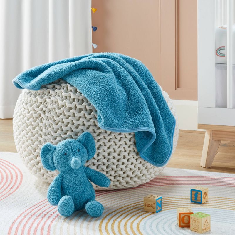Plush Blanket with Soft Toy - Elephant - Cloud Island&#8482;, 3 of 6