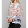 Women's Penny Peasant Top - Fate - 2 of 3