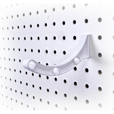 Peggy Pegboard Work Station Organizer – Hooks & Dowels for Tape, Ribbon, Wire, Crafts, Wine Rack