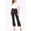 Women's MAE WRAP-EFFECT SATEEN BODYSUIT - adelyn rae - 2 of 4