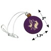 Tarleton State University Primary Logo Mini Small Tiny Wood Christmas Tree Holiday Ornament - 4 of 4