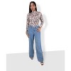 Rebdolls Womens Leopard Print Sheer Bodysuit - 2 of 3