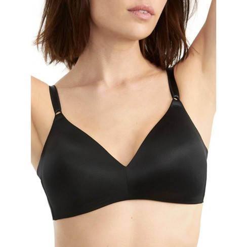 Simply Perfect By Warner's Women's Supersoft Lace Wirefree Bra - Black 36b  : Target