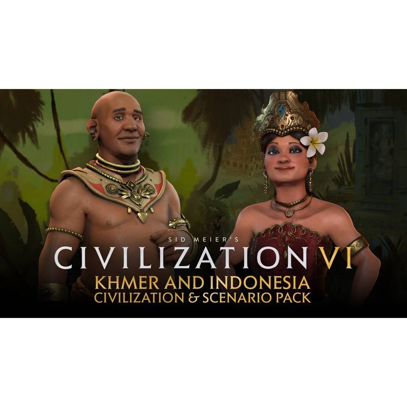 Sid Meier&#39;s Civilization VI: Khmer and Indonesia Civilization &#38; Scenario Pack - Nintendo Switch (Digital), 1 of 7