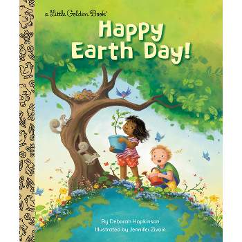 Happy Earth Day! - (Little Golden Book) by  Deborah Hopkinson (Hardcover)