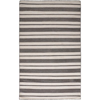 Duprine Transitional Stripes Indoor/Outdoor Area Rug