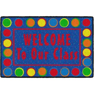 Flagship Carpets Spots Welcome Mat, 2' x 3' - 1 of 4