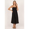 Petal and Pup Womens Alice Bow Back Midi Dress - 4 of 4