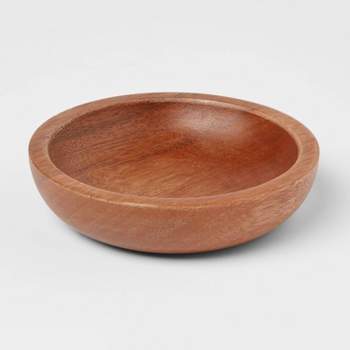 3.3oz Wood Mini Round Serving Bowl - Threshold™
