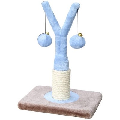 Penn-Plax Y-Shaped Sisal Cat Scratching Post 12 Inches High