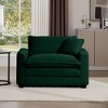 Christopher Knight Home Truman Modern 45" Corduroy Single Sofa, Club Chair with Pillow - 3 of 4