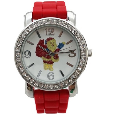 Olivia Pratt Merry Christmas Silicone Band Themed Women Watch