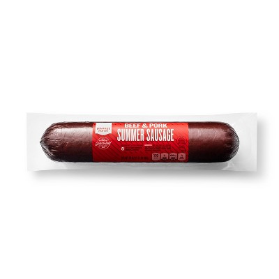 Beef & Pork Summer Sausage - 24oz - Market Pantry™