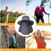 iMountek"Unisex Fishing Bucket Hat with Wide Brim, Breathable, UV Protection & Removable Neck/Face Cover"AGreen - 4 of 4