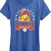 Women's - Spongebob Squarepants - Bikini Bottom Sluggers Short Sleeve Graphic T-Shirt - 2 of 4