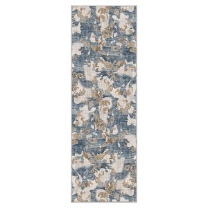 ABYNOW Area Rug – Machine Washable Soft Modern Abstract Carpet Non-Slip Floor Rug - 1 of 1