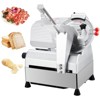 Electric Slicer - 10'' Commercial/Home Use, 800W Powerful Motor, 0-0.67'' Adjustable Thickness, Stainless Steel Blade with Auto Sharpener - 3 of 4