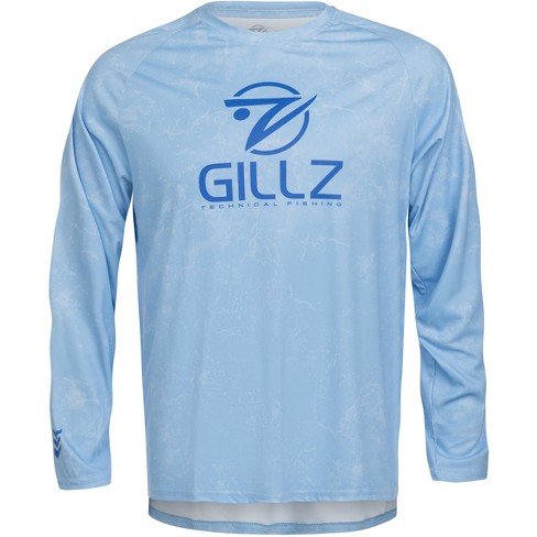 Gillz Contender Series Asslt Uv Long Sleeve T-shirt - Small - Powder Blue :  Target