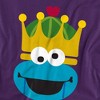 Sesame Street Christmas Nutcracker Cookie Monster Adult T-Shirt, Royal - 2 of 4