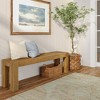 Rustic Dining Bench (57.9in / 1470mm) - 3 of 4