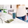 Elanze Designs Green & Pink Moroccan Tile Motif Wrap-Around Design 20 Ounce Stainless Steel On-The-Go Coffee Mug, Thermal Travel Tumbler with Leak - 4 of 4