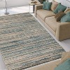 Abstract Modern Lines Indoor Runner or Area Rug by Blue Nile Mills - 4 of 4