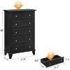 5 Drawer Dresser for Bedroom, 48" Tall Wood Dresser & Chests of Drawers with Deep Drawers - 3 of 4