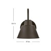 Lark Wes 1 - Light Wall Light in  Oil Rubbed Bronze - 4 of 4