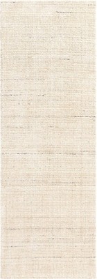 Vanilla Bean Wool Hand-Knotted Runner Rug