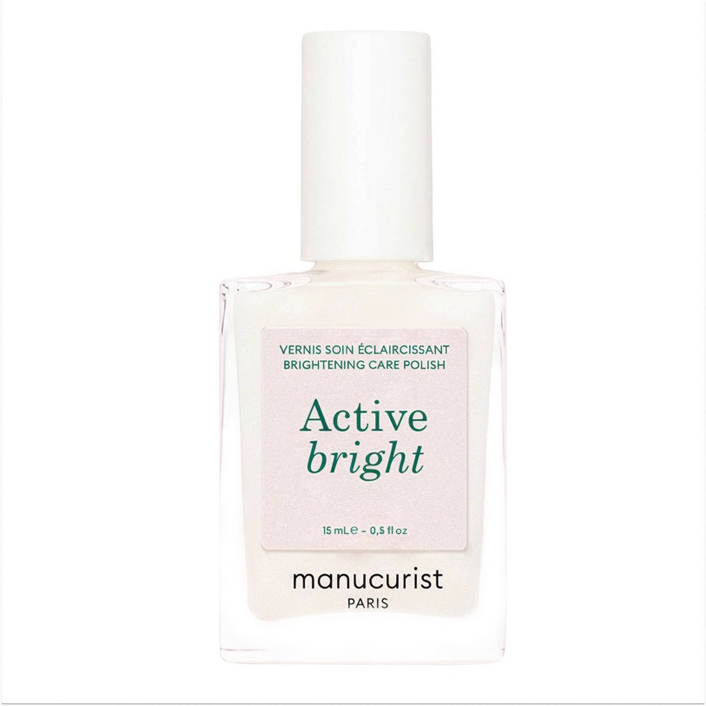 Manucurist Active Bright Nail Concealer and Brightener for Whitening Effect - 0.51 fl oz - Beauty Studio