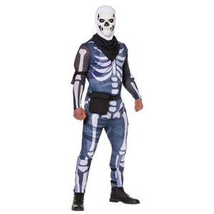 Halloween Adult Fortnite Skull Trooper Halloween Costume L, Men