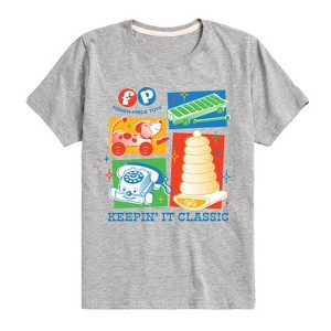 Boys' - Fisher Price - Fisher Price 60S Toys Grid Short Sleeve Graphic T-Shirt - 1 of 4