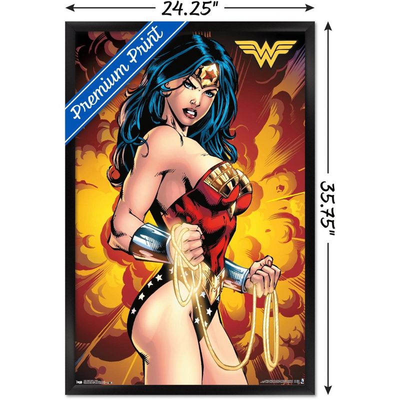 Trends International DC Comics - Wonder Woman - Vibrant Framed Wall Poster Prints, 3 of 7