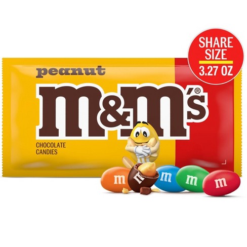 M&M's Peanut Chocolate Candy - 3.27oz - image 1 of 4