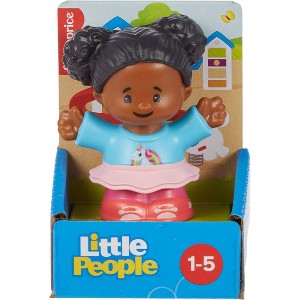 Fisher-Price Little People Girl In Pink Skirt Figure - 1 of 4