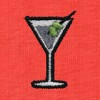 Dalix Martini Embroidered Lightweight Relaxed Jersey Tee Summer Cute Food Womens - 2 of 4