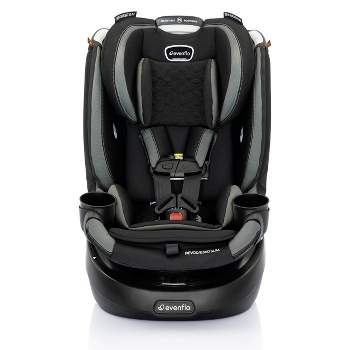 Evenflo Revolve 360 Slim 2-in-1 Rotational Convertible Car Seat with Quick Clean Cover