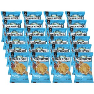 Deep River Snacks Sea Salt & Vinegar Kettle Chips - Case of 24/2 oz - 1 of 4
